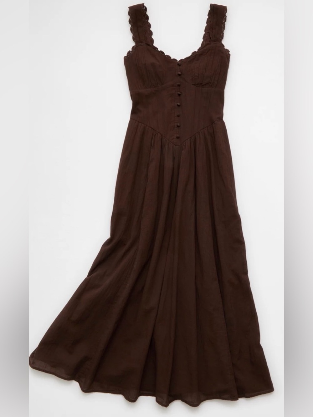 AE Sweetheart Corset Midi Dress - Picture 2 of 6